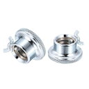 バーベルカラースクリュークランプ 滑り止め スピンロックカラーネジクランプ バーベル ダンベル 重量挙げ用 28 mm 2セット(4)