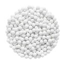 交換用シャワーヘッドビーズ 5-6 mm シャワーフィルタービーズ 交換用ミネラルストーンビーズ 軟水器濾過シャワーヘッド用 ホワイト 3パック