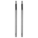 2個セット レザー用ホローパンチ 2mm 円形穴パンチツール ベルトパンチャー カーボンスチール製 シングルパンチ ウォッチベルト カット レザークラフト ラバ...