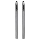 2個セット レザー用ホローパンチ 3 mm 円形穴パンチツール ベルトパンチャー カーボンスチール製 シングルパンチ ウォッチベルト カット レザークラフト ラ...