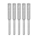 ダイヤモンドチェーンソー研磨ビット 研磨ビット シリンダーヘッド 電動チェーンソーグラインダー 4.8 mm 5個
