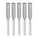 ダイヤモンドチェーンソー研磨ビット 研磨ビット シリンダーヘッド 電動チェーンソーグラインダー 5.5 mm 5個