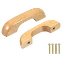 6個セット 木製引き出し取っ手 U字型64mm/2.52