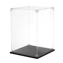 アクリルディスプレイケース 20x25x30cm クリアディスプレイボックス 組み立て式防塵ディスプレイボックス 収納オーガナイザー コレクション アクションフ...