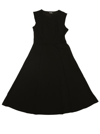 Allegra K 女性用ノッチVネックドレス エレガントなワークオフィスAラインドレス ポケット付き レディース ブラック XL Allegra K 女性用ノッチVネックドレス エレガントなワークオフィスAラインドレス ポケット付き レディース ブラック XL