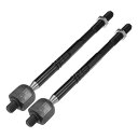 X AUTOHAUX シボレーに対応クルーズ2011-2015用2個セットフロントインナータイロッドエンドキットサスペンションステアリングタイロッドエンド シボレーに対応クルーズリミテッド2016用ドラッ クリンクNo.EV800884