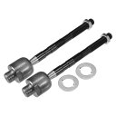 X AUTOHAUX 2個セットのフロントインナータイロッドエンドキット サスペンションステアリングタイロッドエンド フォードに対応エッジ2007-2014 リンカーンに対応MKX 2007-2015 ドラッ クリンクNo.EV800576