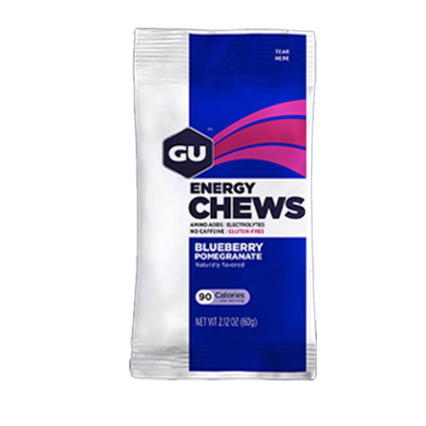 GU Energy グーエナジー ENERGY CHEWS エナジーチュー ブルーベリーザクロ 1本 【登山 マラソン ランニ..