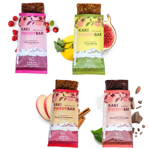 Shonai Special(ショウナイスペシャル) KAKI ENERGY BAR(柿ベースエナジーバー) 4...