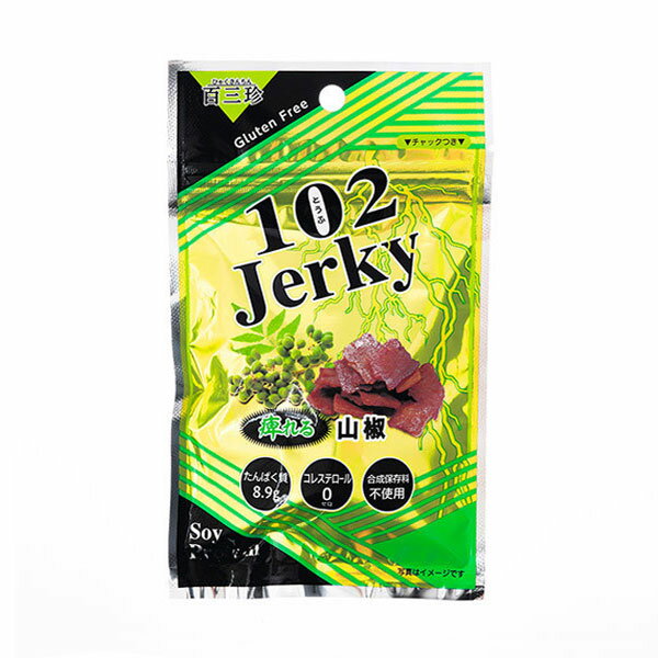 102 Jerkey 豆腐ジャーキー 痺れる 山椒味 【珍味