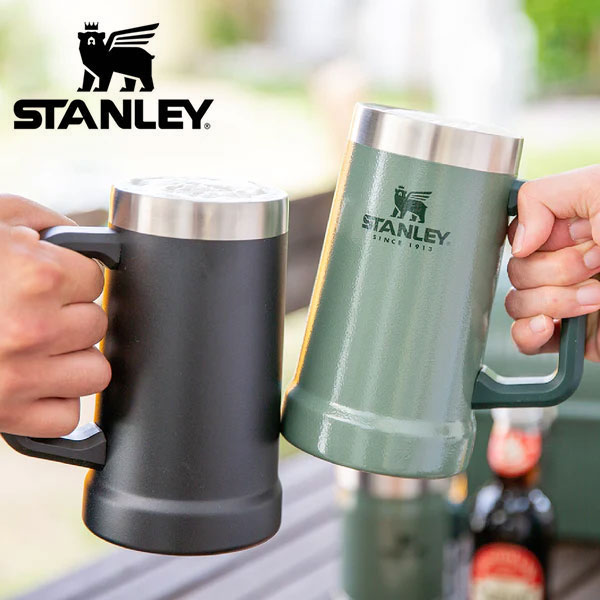 STANLEY スタンレー 真空ジョッキ 0.7L 02874 マグカップ 保温 保冷 キャンプ用品 直飲み 無骨 道具 キャンプギア ソロキャンプ ブッシュクラフト 冬キャン フェス 登山 ハイキング アウトドア