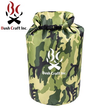 BushCraftInc. ブッシュクラフト ドライバッグ 30L 防水バッグ かばん 小物入れ コンパクト 軽量 軽い 携帯 収納袋 防災グッズ 釣り キャンプ用品 アウトドア 簡易バケツ 持ち運び便利 道具 サバイバルグッズ 登山 ハイキング フィッシング ソロキャンプ レジャー