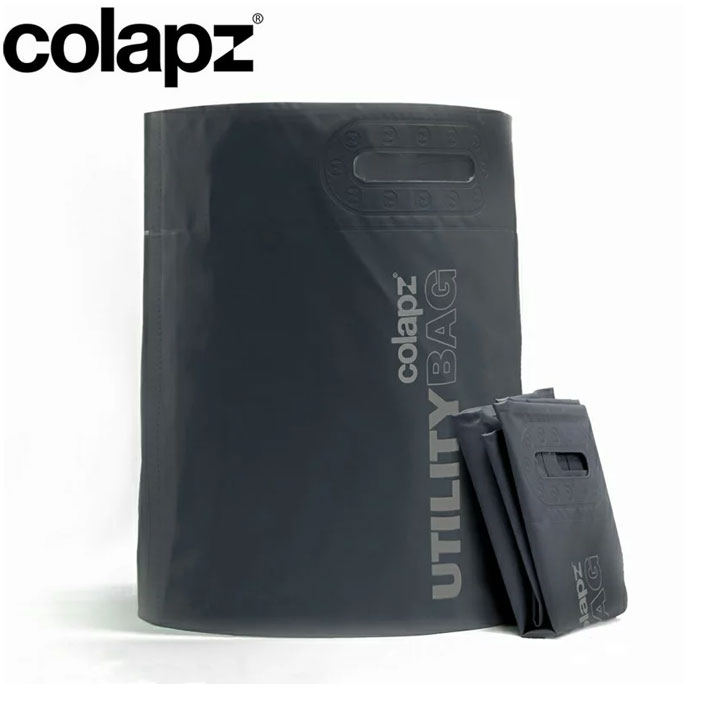 COLAPZ コラプズ Collapsible 35L Utility Bag SORC-COL2539 バケツ 折り畳み 折りたたみ キャンプ用品 アウトドア用品 ランドリーバッグ 防水バッグ 薪運び 耐久性 たくさん収納 コンパクト 水遊びグッズ 焚き火 焚火 ソロキャンプ ブッシュクラフト 登山 ハイキング フェス