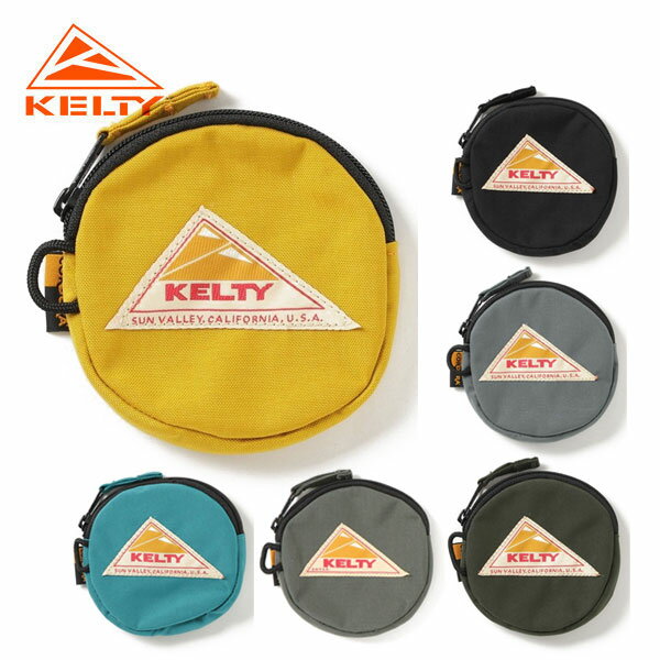 KELTY ケルティー CIRCLE COIN CASE 2 サークルコインケース 32592352 メンズ レディース 財布 ウォレット ポーチ ワレット サイフ さいふ 小銭入れ 小物入れ 大きめ 小さめ ファスナー コンパクト 軽量 ブランド キャンプ アウトドア 男性 女性 セール SALE