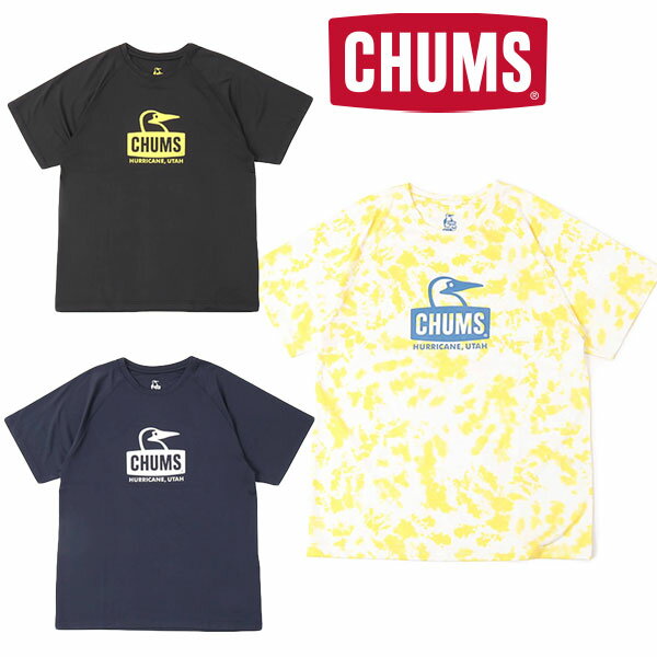 CHUMS チャムス スプラッシュブービーフェイスTシャツ 2023ss メンズ・レディース 新作 ラッシュガード 水着 大きいサイズ 接触冷感 紫外線対策 夏用 海水浴 水泳 UVカット 日焼け防止 旅行 ス…