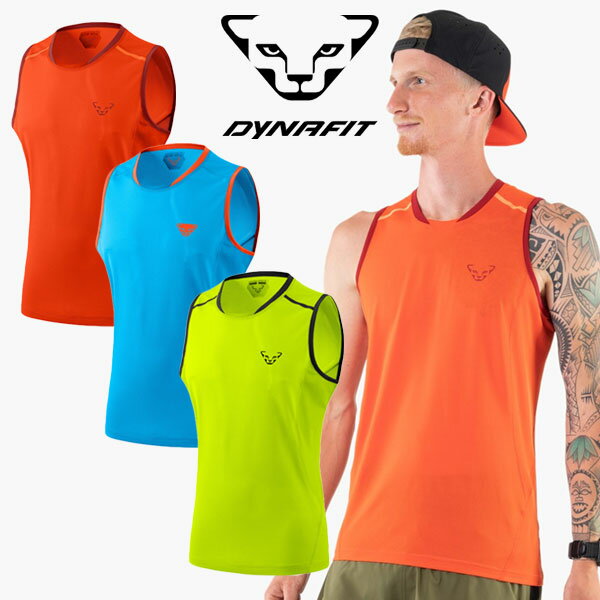 DYNAFIT ディナフィット Vert 2 M Tank メンズ タンクトップ・ノースリーブシャツ 【トレイルランニング トレイルラン トレラン ジョギング マラソン アウトドア ウォーキング ハイキング ウェア】