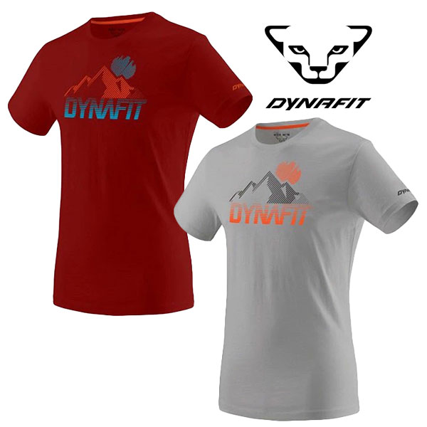 DYNAFIT ディナフィット Transalper Graphic T-Shirt Men メンズ ドライ 半袖シャツ 【トレイルランニング トレイルラン トレラン ランニング マラソン アウトドア ウォーキング ハイキング Tシャツ ランニングウェア】