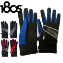 180s ワンエイティーズ ユニセックス(メンズ・レディース) 手袋 手ぶくろ グローブ EXOLITE GLOVE ESCU0101 スマホ対応 ランニング ...