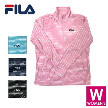 FILA(フィラ) ラッシュパーカー ラッシュガード レディース 20SS ブラック ネイビー ピンク ミント M L LL 長袖 紫外線対策 日焼け防止 吸水 速乾性 UVカット リゾート 旅行 マリンスポーツ かわいい ブランド