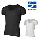 finetrack ファイントラック ドライレイヤーベーシックVネックT FUM0423 メンズ Tシャツ 半袖シャツ インナーシャツ アンダーシャツ アンダーウェア 夏用 冷感 汗冷え防止 メッシュ生地 登山 山登り トレッキング ハイキング ランニング トレラン マラソン アウトドア