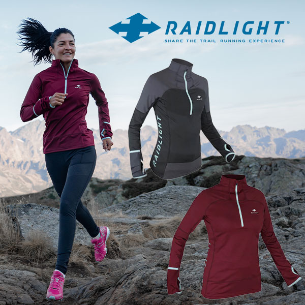 RaidLight(レイドライト) Wintertrail LS Zip Top W レディース ハーフジップ長袖シャツ 