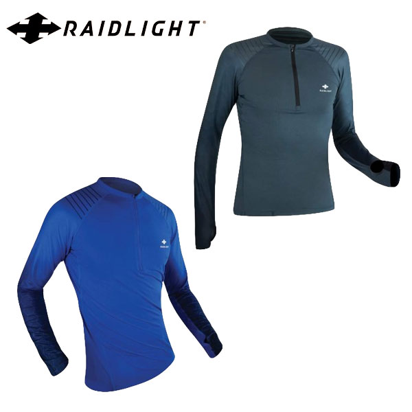 RaidLight(レイドライト) R-LIGHT Long Sleeve Zip Top Men's メンズ ハーフジップ 長袖 ジャケット 23fw トレイルランニング マラソン 自転車 サイクリング おしゃれ ブランド 軽量 ランニング アウトドア 登山 男性 女性