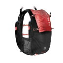 RaidLight(レイドライト) RESPONSIV VEST 6L BLACK/NEO RED メンズ ザック バックパック リュック(6L) 【レースベスト トレラン トレイルランニング ランニング アウトドア 登山 トレッキング ハイキング バッグ 軽量 男性 女性】