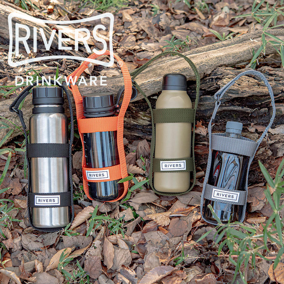 RIVERS リバーズ ボトルハーネス アイビープラス ボトル 持ち運び 便利グッズ ナイロンベルト ベルクロ ギア 登山 山登り リュック ソロキャンプ アウトドア かわいい おしゃれ 軽量 バックパック かばん トートバック 自転車 キャンプチェア ブッシュクラフト BBQ通販格安セール情報 楽天 通販