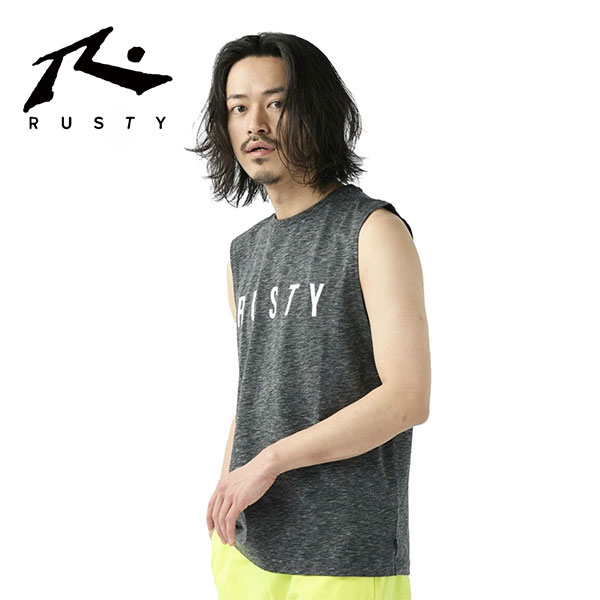 RUSTY ラスティ メンズ ラッシュガード タンクトップ 913506 水着 大きいサイズ 夏...