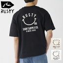 Rusty ラスティー メンズ ラッシュガード サーフTシャツ 半袖 915474 水着 大きいサイズ 夏用 海水浴 水泳 UVカット 日焼け防止 紫外線対策 ...