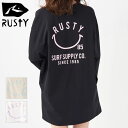 Rusty ラスティー レディース ラッシュガード サーフTシャツ 長袖 923462 水着 大きいサイズ 夏用 海水浴 UVカット 紫外線対策 日焼け防止 お...