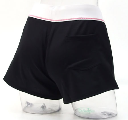 BENETTON ベネトン レディース ラッシュパンツ 224868 水着 ハーフパンツ 大きいサイズ 紫外線対策 UVカット 夏用 海水浴 水泳 スイミング プール 日焼け防止 旅行 スノーケル サーフィン ダイビング ランニング フィットネス ヨガ スポーツ アウトドア SALE セール