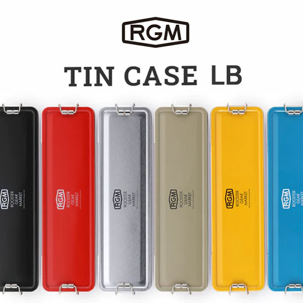 RGM(ROOSTER GEAR MARKET) ルースター ギア マーケット TIN CASE LB 缶ケース ゴルフ ティーケース 餌箱 餌入れ 竿入れ 小物入れ 釣り 初心者 釣り具 釣具 釣り道具 ミニ アルミ缶 収納 川釣り テンカラ フィッシング キャンプ アウトドア ブランド ジャッカル JACKALL