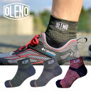 OLENO(オレノ) アルティメット SHR ROUND ラウンドタイプ メンズ・レディース ショート丈 ランニングソックス 【トレイルランニング 靴下 ジョギ...
