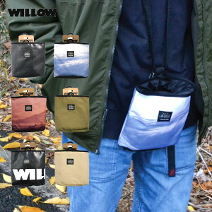 willow(ウィロー) チョークバッグ WIPO クライミング用チョークバッグから生まれた携帯ポケット 【バッグ ポーチ 腰 ウエストポーチ】