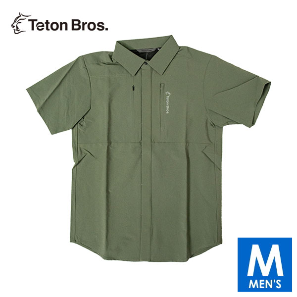 ティートンブロス メンズ 半袖シャツ トレイルランニング・ウェア Teton Bros Run Shirt TB20151010 【トレイルラン/トレラン/ランニング/マラソン/トレッキング/ウェア】