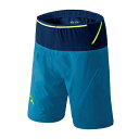 DYNAFIT ディナフィット メンズ ショートパンツ Ultra 2in1 Shorts Men Mykonosblue 【トレイルランニング トレイルラン トレラン ジョギング マラソン アウトドア ウォーキング ハイキング ウェア】 70818-876