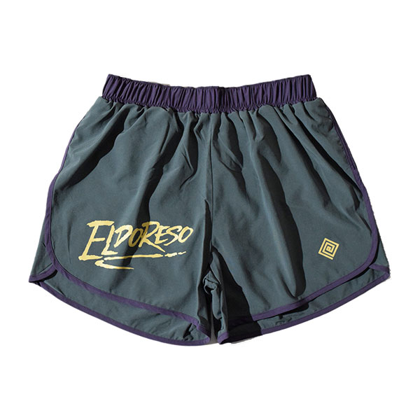 ELDORESO(エルドレッソ) Densamo Shorts(Olive) E2104111 メンズ・レディース インナーパンツ付きショートパンツ 【トレイルランニング トレイルラン トレラン アウトドア ウェア 短パン ランニングパンツ 男性 女性】