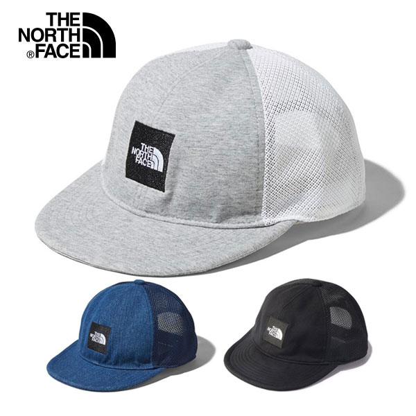 THE NORTH FACE ノースフェイス Kids Square Logo Mesh Cap スクエアロゴメッシュキャップ キッズ NNJ02001 帽子 日よけ スポーツ アウトドア 自転車 キャンプ 林間学校 通学 子ども 子ども用 …