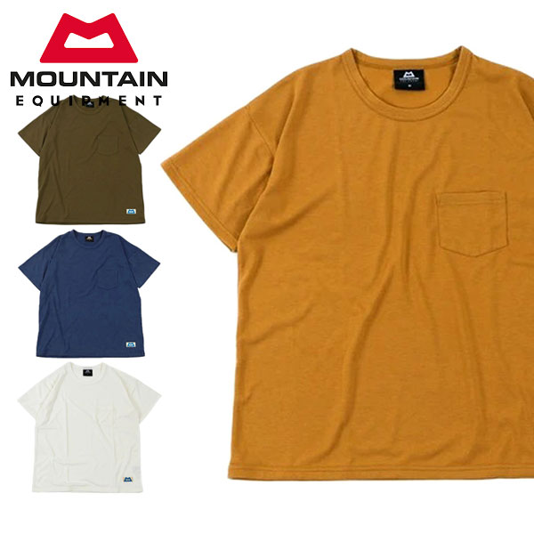 Mountain Equipment マウンテンイクイップメント Quick Dry Pocket Tee/クイックドライ ポケットTシャツ 425781 メンズ・レディース 半袖Tシャツ 半袖シャツ ランニングウェア トップス トレイルランニング トレラン マラソン ジョギング アウトドア 男性 女性 23ss