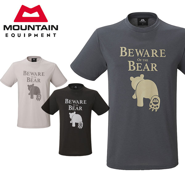 Mountain Equipment マウンテンイクイップメント BRITPOP TEE - KUMA / ブリットポップ・ティー クマ 425774 メンズ 半袖Tシャツ 半袖シャツ ランニングウェア トップス トレイルランニング トレラン マラソン ジョギング アウトドア 男性