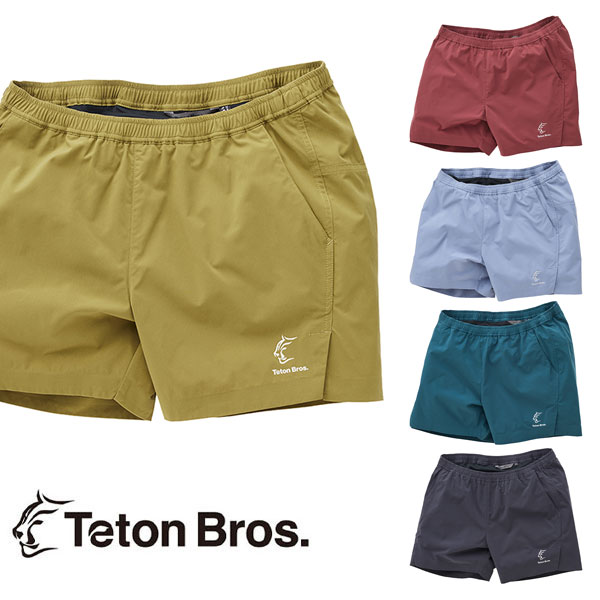 Teton Bros. ティートンブロス ELV1000 5in Short TB231-48M メンズ インナー付きランニングショーツ ショートパンツ ランニングパンツ ランパン ランニングウェア ポケット 軽量 トレイルランニング トレラン マラソン トレッキング 登山 ハイキング アウトドアウェア 男性