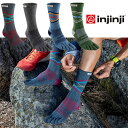 injinji インジンジ トレイルミッドウェイトクルー 213170 メンズ・レディース ランニング 5本指ソックス トレイルランニング ランニング トレラン スポーツ ソックス ジョギング アウトドア 登山 ウォーキング ハイキング 男性 女性