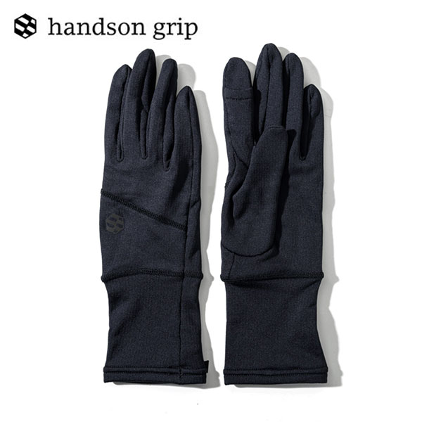 ★平日昼12時までの注文で即日出荷可能★ handson grip ハンズオングリップ Hobo GRID ホーボーグリッド メンズ・レディース グローブ 手袋 手ぶくろ インナーグローブ インナー手袋 ランニンググローブ 防寒 スマホ対応 トレイルランニング トレラン マラソン ジョギング 登山 自転車 男性 女性