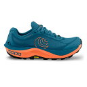 Topo Athletic トポ アスレチック MTN RACER 3 Blue/Orange 020072-157 メンズ トレイルランニングシューズ トレランシューズ トレラン シューズ 靴 マラソン ジョギング トレッキング 登山 ハイキング アウトドア 男性