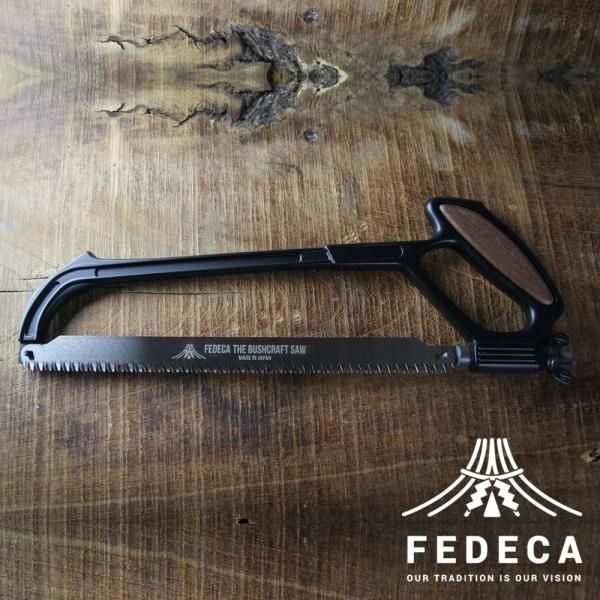 FEDECA フェデカ Bushcraft Saw ブッシュクラフトソー のこぎり ノコギリ 替刃式 無骨 キャンプ用品 コンパクト 軽い 道具 ギア ソロキャンプ デイキャンプ 焚き火 焚火 登山 ハイキング フェス アウトドア