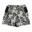 ranor ラナー LEAF MIDDLE SHORTS BE×BLK 817-1-236 メンズ・レディース ランニングショーツ ランショーツ ランニングパン...