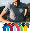 jammin'out ジャミンアウト メンズ・レディース ドライ Tシャツ 半袖 半袖シャツ ランニングシャツ ランシャツ ランニングウェア トップス トレイルランニング トレラン マラソン ジョギング トレッキング 登山 ハイキング アウトドア