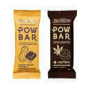 POW BAR パウバー 新味お試し2味2本セット (ソルトピーナッツバター&チョコレートチップ/プロテインブラウニー) ランニング トレラン 補給食 ビーガン オーガニック 行動食 栄養補給 スポーツ 捕食 エネルギー補給 トレイルランニング マラソン トライアスロン ロードバイク