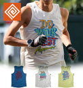 ELDORESO エルドレッソ Do Your Best Tank E1221925 メンズ・レディース ドライ ノースリーブシャツ タンクトップ ランニングシャツ ランシャツ スリーブレス 速乾 ランニングウェア トップス トレイルランニング トレラン マラソン ジョギング アウトドア